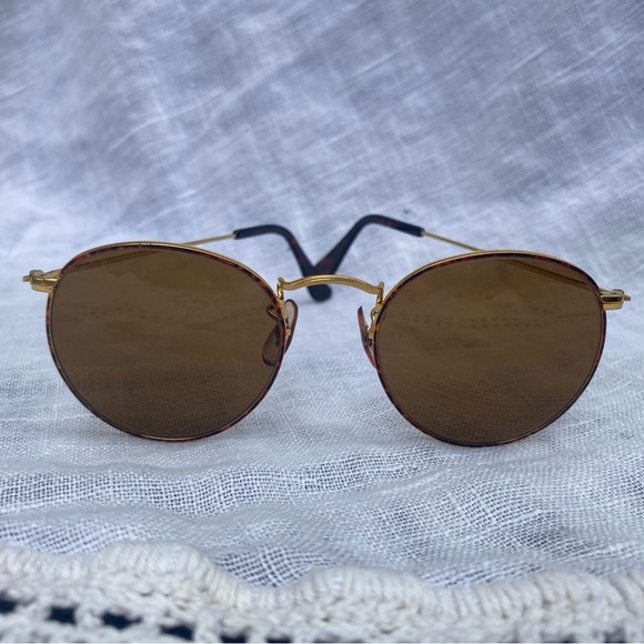 Vintage Ray-Ban W2186 Tortuga Tortoise Shell Frame Sunglasses - Picture 3 of 16